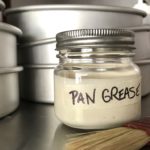 Homemade Pan Release/ Pan Grease in a small mason jar